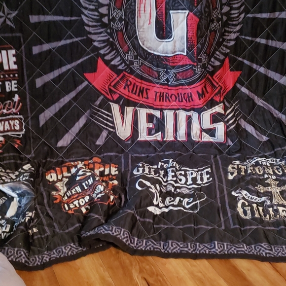 Team GILLESPIE SPREAD Queen AND 2 PILLOW SHAMS - Picture 7 of 12